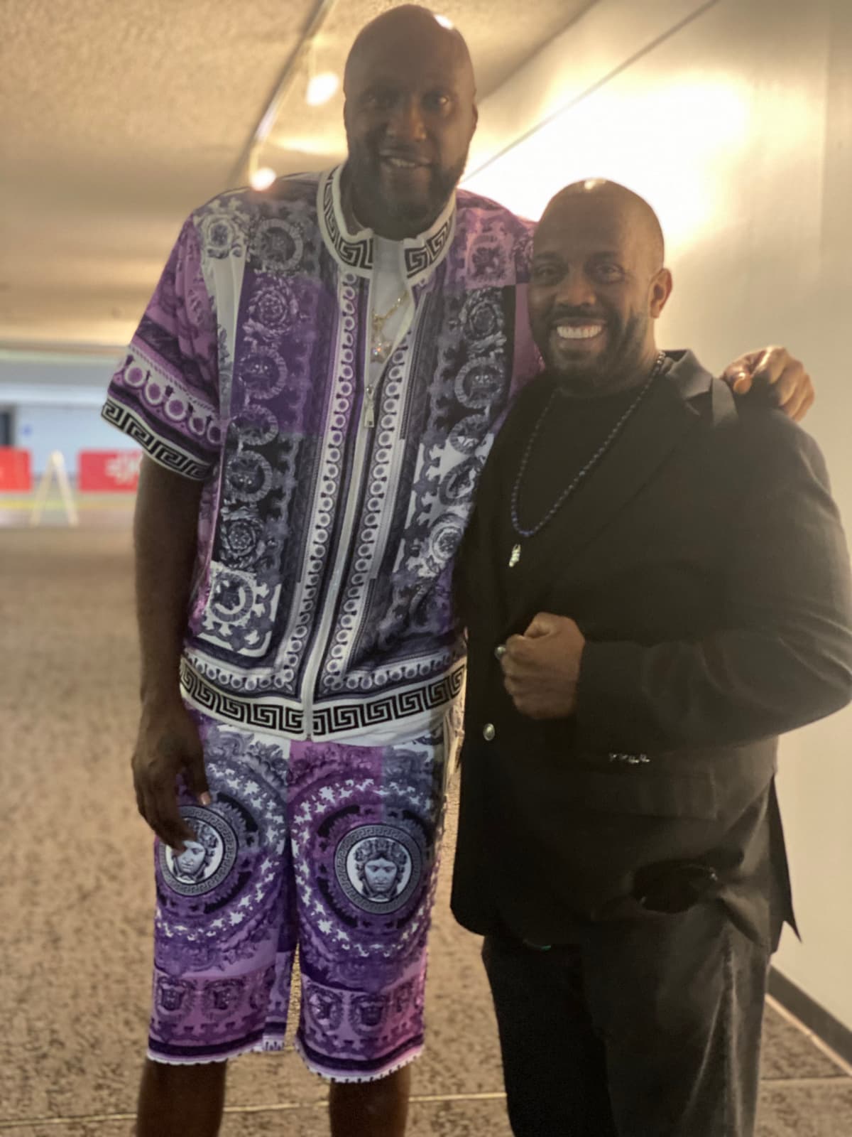 Lamar Odom, former Los Angeles Laker